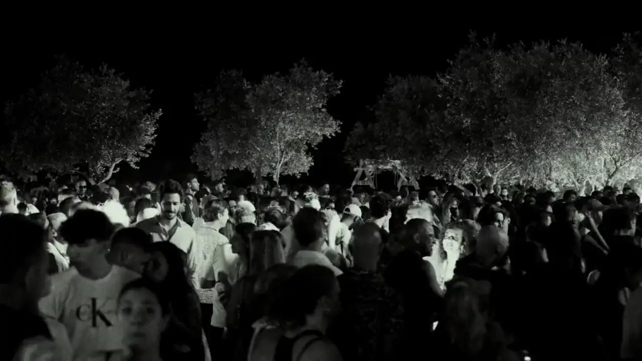 No Man’s Land festival at night